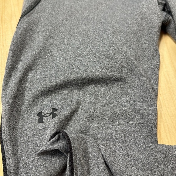 Under Armour Charcoal Gray Performance Compression Coldgear Leggings size large - Picture 2 of 5
